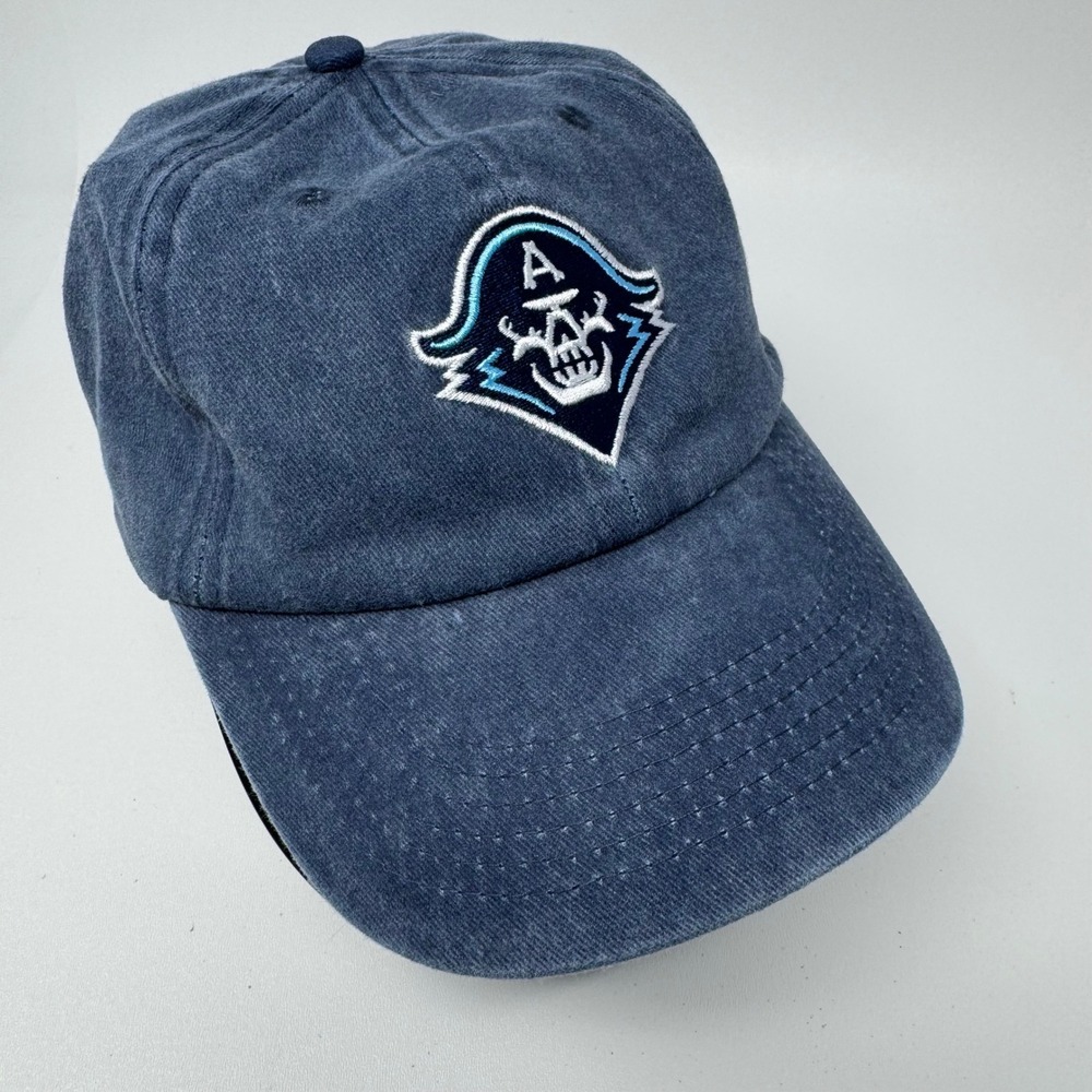 Milwaukee Admirals AHL Hockey Hat Blue Cotton Adjustable Strapback Cap